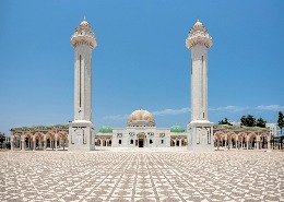 El mausoleo de Bourguiba en Monastir, Túnez