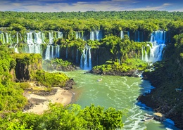 Argentina con Cataratas de Iguazú 