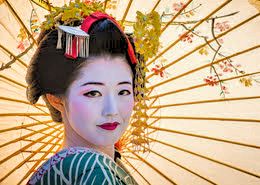 Típica Geisha de Japón