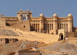 Castillo en norte de India